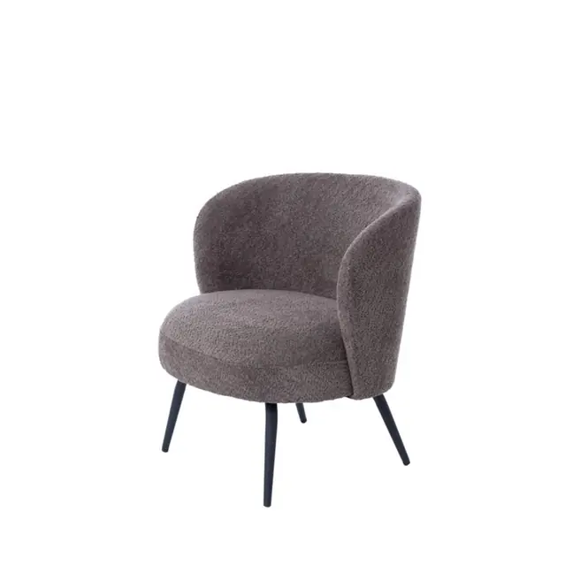 Light & Living - Dieyda fauteuil bruin Direct Beschikbaar