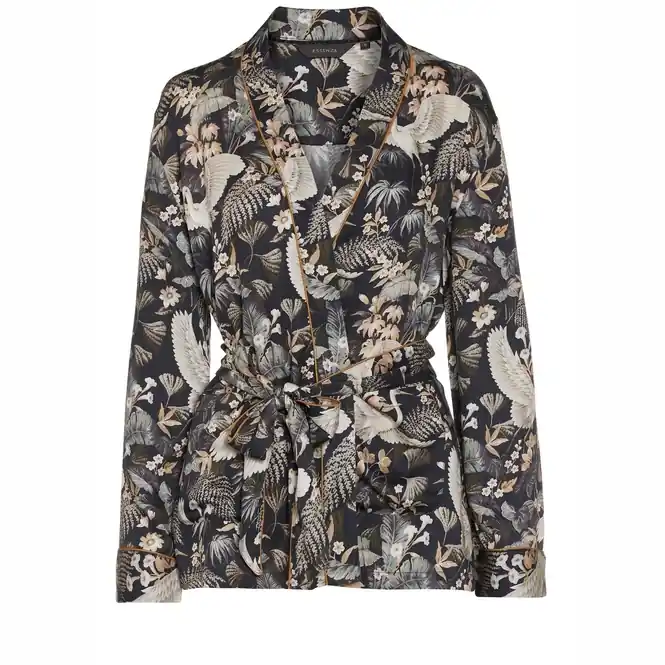 Premium Essenza Hazel Diem Kimono Blouse Dames Nightblue