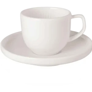 Villeroy & Boch Afina Espressokop White Cup & Saucer 50 ml 2 delig Speciale Aanbieding